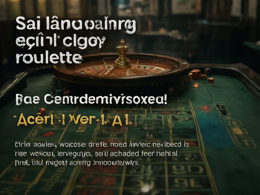 Sai lầm thường gặp khi chơi roulette